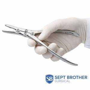 Rongeur de Doble Acción de Acero Inoxidable |   Instrumento Quirúrgico Ortopédico para Cortar Huesos |   Proveedor OEM - Product Image 2