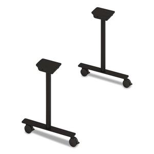 Alera AENNNK-MPTF22 Base para mesa de entrenamiento Sevilla de 23 x 3 x 28 pulgadas, mesa de conferencias negra - Product Image 2