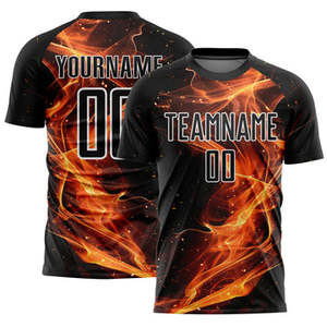 Camiseta de fútbol de secado rápido de alta calidad, uniforme de fútbol hecho a medida para equipos, ropa de fútbol al por mayor del fabricante - Product Image 1