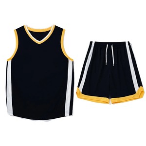 Uniforme Deportivo de Verano, Traje de Baloncesto, Chaleco de Color Sólido, Camiseta sin Mangas con Cuello en V, Pantalones Cortos, Conjunto de Dos Piezas, Ropa para Correr - Product Image 5