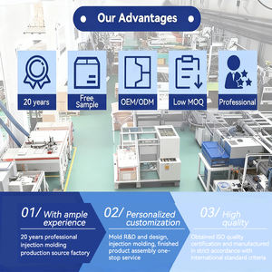 カスタムABS PC HVACプラスチックスイッチボックス射出金型プラスチック部品金型射出成形サービス - Product Image 5