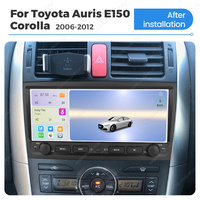 Lecteur multimédia DVD de voiture Android MEKEDE, autoradio, navigation GPS, Car-play, 10,26 pouces pour Toyota Corolla Auris E150 2007-2011