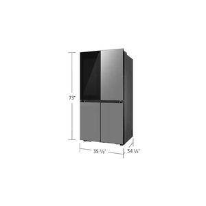 Discount price 28 cu. 2ft 4-<b>door</b> French <b>Door</b> Refrigerator with Touch <b>Screen</b> wholesale high-quality bulk supply - Product Image 3