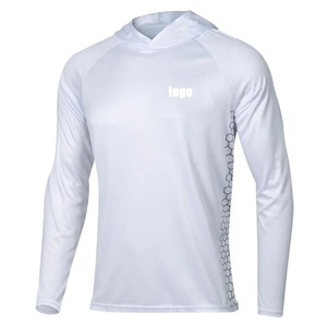 Camisas de Pesca con Capucha de Manga Larga para Hombre, Cómodas, de Moda para Exteriores, 100% Poliéster, Transpirables, de Secado Rápido, UPF 50+ UV, Fáciles de Lavar - Product Image 3