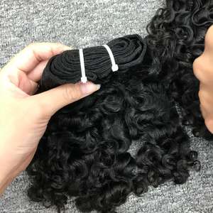 มัดผมแท้สำหรับผู้หญิงมัดผมลอนแบบชาวพม่าสำหรับผมบริสุทธิ์ - Product Image 2