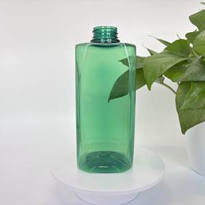 थोक 550/650 मिली चाय और स्पष्ट वर्ग पालतू जानवरों की बोतलें बड़ी क्षमता कस्टम लोगो परिवार और वाणिज्यिक त्वचा देखभाल कंटेनर - Product Image 5