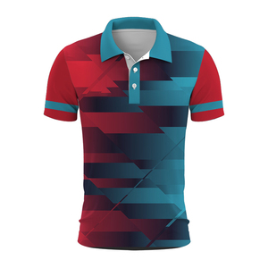 Jersey de hombre personalizado para Polo poliéster de secado rápido con impresión completa y logotipo bordado para tenis bolos golf - Product Image 5