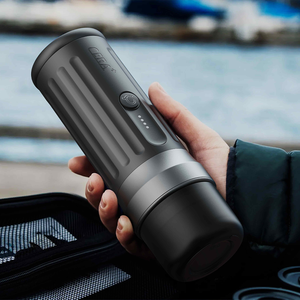 Espresso <strong>Portable</strong> Mini <strong>Coffee</strong> <strong>Maker</strong> for Outdoor Camping <strong>Coffee</strong> Machine Heating Function Model PCM03S-PRO Usb Aluminum - Product Image 4