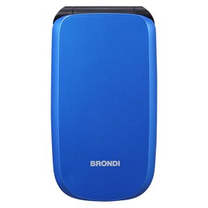 Teléfono Móvil RAPTOR Blu Metal Flip 2G GPRS con Pantalla LCD, Cámara para Juegos y Radio FM, Modelo 10281061 - Product Image 1
