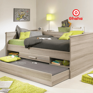 Ohaha Premium Modern Smart Bunk <b>Bed</b> with Storage Ladder - GTHD005 - Product Image 3