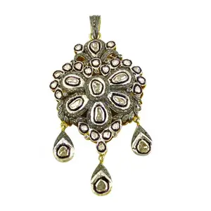 Pendentif en diamant Vintage Art Palace pour femmes, bijoux élégants, charme - Product Image 2