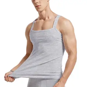 男士时尚背心性能肌肉棉背心批发价格定制舒适健身背心男士