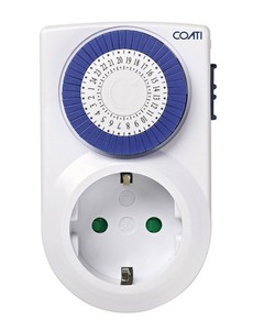 Programmatore giornaliero 24 ore su 24, impostazione di 30 minuti, Coati bianco (Simon AF131313) - Product Image 1