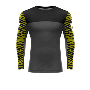 เสื้อตกปลาแขนยาวสำหรับผู้ชายเสื้อสแปนเด็กซ์โพลีเอสเตอร์สำหรับเดินป่ากลางแจ้งออกแบบโลโก้ได้ตามต้องการ - Product Image 4