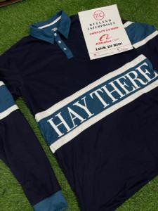 2025 hommes qualité supérieure 100% coton toile Rugby maillot conception personnalisée haut Style motif solide pour polos - Product Image 4