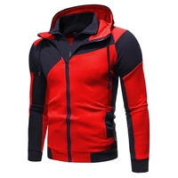 Trajes Deportivos de Algodón y Poliéster para Hombre, a la Moda, Estampados, para Correr, con Logotipo Personalizado, Bordado, Amarillo, Diseño Sólido, con Capucha