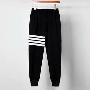 กางเกงวิ่งขายาวสำหรับผู้ชายกางเกงแฟชั่นใส่สบายพิมพ์ลาย3ลายทางสุดสวยเทรนด์ใหม่2025 - Product Image 3