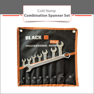 14-Piece Combination Wrenches Set Metric DIY Grade Alloy <b>Spanner</b> Wrenches Indian Supplier OEM DIN German Industrial Standards - Product Image 3