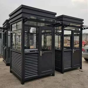 Cabine de sécurité mobile extérieure, poste de garde antivol pour communauté, usine, parc, installation facile, OEM et ODM pris en charge - Product Image 2