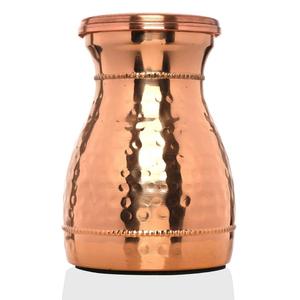 Botella de agua de cobre puro con volumen de propósito de almacenamiento de vasos impresos-Paquete de 1 de 500 ML - Product Image 6