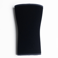 Rodillera de Neopreno Gruesa con Gel, Ajustable, Terapia Frío/Calor, Protección Profesional para Deportes, Negra/Azul, para Lesiones