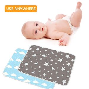 <span class=keywords><strong>Matelas</strong></span> à <span class=keywords><strong>langer</strong></span> multifonction imperméable pour bébé - Product Image 3