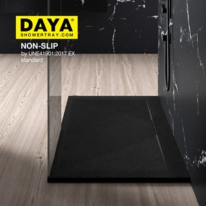 Plateaux <span class=keywords><strong>de</strong></span> <span class=keywords><strong>douche</strong></span> en <span class=keywords><strong>résine</strong></span> rectangulaires, salle <span class=keywords><strong>de</strong></span> bains européenne pliable, taille <span class=keywords><strong>de</strong></span> sol, texture <span class=keywords><strong>de</strong></span> base - Product Image 2