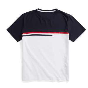 เสื้อยืดคอกลมแขนสั้นผ้าฝ้ายหนา 300 GSM สำหรับผู้ชาย ไซส์ใหญ่  แบบเรียบ  รับสกรีนโลโก้ - Product Image 1