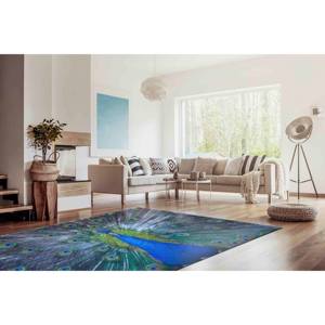 Alfombra Peacock: Alfombra Decorativa Personalizada de Chenilla Antideslizante, Diseño Impreso, Alfombra de Chenilla - Product Image 5