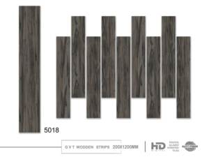 Lujo 200x1200 Azulejo de grano de madera de cerámica 8x48 Tablón de aspecto de textura Moderno Fácil instalación Tablón de suelo impermeable - Product Image 3