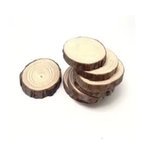 Wholesale Custom Round Wooden Coasters Sets for Drinks Coffee with Holder Free Coasters - Product Image 1