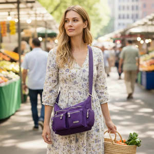 Eliza Everyday Shoulder Bag with Polyester Lining - Product Image 2