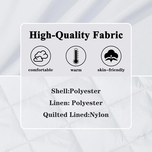 Blouson aviateur imperméable pour hommes et femmes avec options de logo personnalisé Doublure épaisse et protection durable contre le froid - Product Image 4