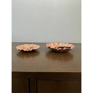 Vintage Copper <b>Trinket</b> <b>Dish</b> Anniversary Gift Custom Personalised Gift Ring Jewellery <b>Dish</b> - Product Image 5