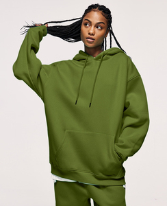 เสื้อฮู้ดโอเวอร์ไซส์ผ้าฟลีซคอตตอน 100% น้ำหนัก 450 กรัม สำหรับฤดูหนาว รุ่น OEM ลดราคาพิเศษ มี 45 สี - Product Image 2