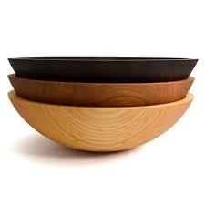 Bol de service en bois de charme rustique moderne - Product Image 4