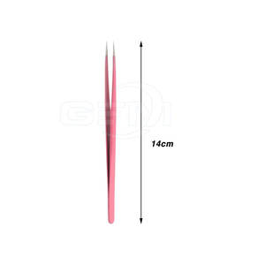 Pinzas para Pestañas de Acero Inoxidable de Primera Calidad, Duraderas y Reutilizables, Punta Suave, Empaque con Logotipo Personalizado, Venta en Línea, Precio Bajo - Product Image 3