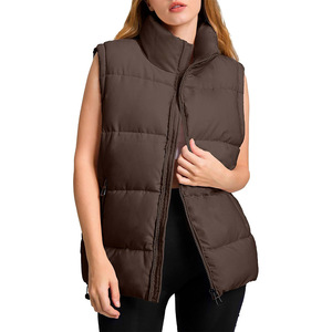 Chaleco impermeable de alta calidad, chaqueta ligera sin mangas, chaleco acolchado múltiple personalizado para hombres y mujeres - Product Image 6