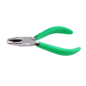 Pince de façonnage et de manipulation incurvée et pointue personnalisée pince à bec rond pour la fabrication de bijoux pince coupe-fil - Product Image 2