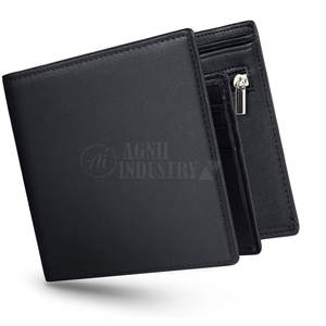 Multifunctional Smart <b>Wallet</b> New Design Top Quality <b>Men</b> Genuine <b>Leather</b> <b>Wallet</b> OEM Service Custom Color <b>Leather</b> <b>Wallet</b> - Product Image 1
