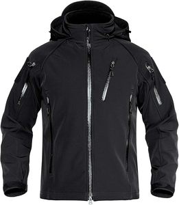 Vestes d'hiver de haute qualité en tissu softshell, vestes softshell coupe-vent, vestes softshell imperméables pour le sport en plein air - Product Image 1