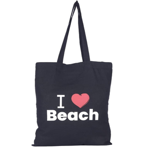 Sac fourre-tout en toile de coton écologique pour femmes |   Sac d'épicerie et de plage réutilisable avec logo personnalisé imprimé, avec une longue poignée en corde - Product Image 4