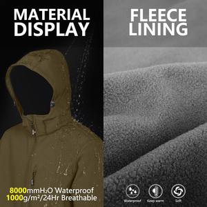 2025กันลมสำหรับผู้ชายแจ็คเก็ตกันลมแบบนุ่มสำหรับฤดูหนาว - Product Image 5