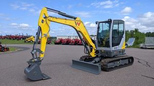 Excavadora WACKER NEUSON EZ50 con motor diésel de cola cero, excavadora de cadenas de 5 toneladas con alta potencia de excavación - Product Image 1