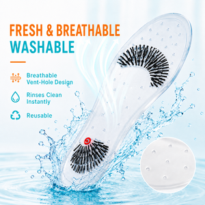 Semelle orthopédique confortable en gel de silicone pleine longueur à <span class=keywords><strong>prix</strong></span> d'usine avec soutien de la voûte plantaire et amorti massant pour le soulagement de la fasciite plantaire - Product Image 4