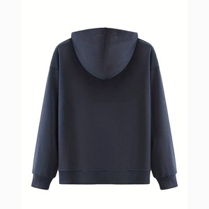 Sudadera con Capucha Personalizada, Bordada, Sin Estampado, 100% Algodón, 380 Gramos, Bolsillo Extra Grande, Sólida, Transpirable, para Hombre, Invierno, Forro Polar - Product Image 2