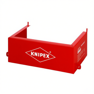 Sistema de Barra Portaherramientas Perforada de Acero Knipex con Soporte de Pared y Bandeja de Espuma para Almacenamiento de Herramientas - Product Image 2
