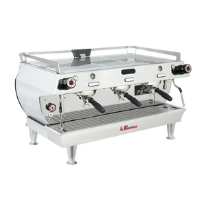 Máquina de Espresso Comercial Semiautomática de Acero Inoxidable GB5 S Eléctrica, Económica y de Calidad (Enchufe EU/US para Hotel/Exterior) - Product Image 1