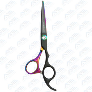 Hair <b>Tool</b> with Japanese 440C Stainless Steel for Precision Cutting Blackbow <b>Shear</b> Scissors 6.0 Professional - Product Image 6