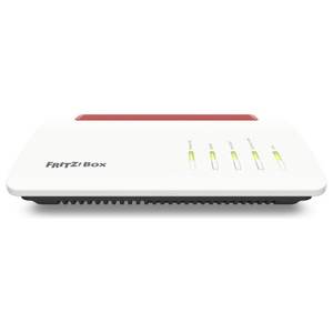 Fritz! Router Módem de Banda Dual BOX 7590 Ax, Blanco y Rojo, 20002999 0845263 - Product Image 1
